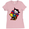 oke in the box Ladies Fitted T-Shirt
