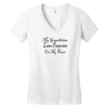 grandkitties pawprints Women's V-Neck T-Shirt