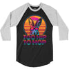 Too Hip To Hop  Bunny Easter 3/4 Sleeve Shirt