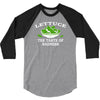 lettuce, the taste of sadness 3/4 Sleeve Shirt