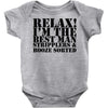 relax! i'm the best man Baby Onesie