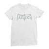 japanese batman logo fan inspired Ladies Fitted T-Shirt