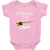 retirement plan Baby Bodysuit