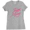 team miley Ladies Fitted T-Shirt