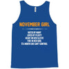 November Girl Hated By Many Tank Top