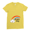 Rainbow Baby Ladies Fitted T-Shirt