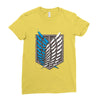 survey corps Ladies Fitted T-Shirt
