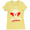 can't sleep clowns will eat me Ladies Fitted T-Shirt