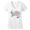 i love pizza Women's V-Neck T-Shirt