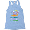 caring for animals isn't what i do it's who i am Racerback Tank