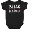 black is beautiful Baby Bodysuit
