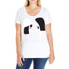 cewecowo Ladies Curvy T-Shirt