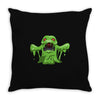 toxic monster 2 Throw Pillow