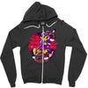 gugu rider Zipper Hoodie