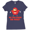 Do You Know Da Wae, THE WAY, DA WAE, Finding Da Wae, Ugandan Knuckles, Ladies Fitted T-Shirt