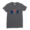 map marker death Ladies Fitted T-Shirt