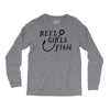 reel girls fish Long Sleeve Shirts