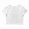 legends are born in march Crop Top