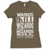 wizards kill wizards Ladies Fitted T-Shirt