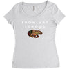 From Art School Women's Triblend Scoop T-shirt