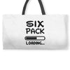 six pack loading Weekender Totes