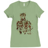 the evolution of groot Ladies Fitted T-Shirt