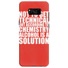 alcohol is a solution funny t shirt geek science alcohol shirt party b Samsung Galaxy S8