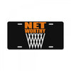 net worthy basketball License Plate