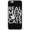 real men love cats iPhone 6/6s Case