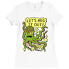 lets hug it out (2) Ladies Fitted T-Shirt