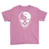 yin yang skull (2) Youth Tee