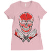 skull meat Ladies Fitted T-Shirt