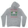 ugly dinosaur christmas Unisex Hoodie