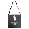 finger wag batle royal gaming Adjustable Strap Totes