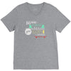 do more makes you happy skateboard V-Neck Tee