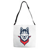Siberian Husky Adjustable Strap Totes