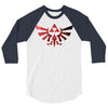 Zelda Galaxy 3/4 Sleeve Shirt