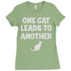pet lover girls im one leads to another Ladies Fitted T-Shirt