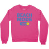 beach mode on Crewneck Sweatshirt