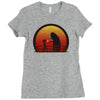 chihiro on sunset Ladies Fitted T-Shirt