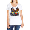 reindeer winter 2018 Ladies Curvy T-Shirt