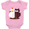 breakfast friends forever Baby Onesie