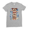 crazy totem Ladies Fitted T-Shirt