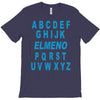 alphabet abc elemno T-Shirt