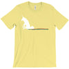 unicorn scooting on the floor T-Shirt