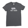 Cat Says Not Today Ladies Fitted T-Shirt
