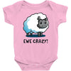 ewe crazy Baby Bodysuit