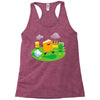 no jacket required Racerback Tank