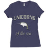 narwhal Ladies Fitted T-Shirt