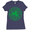 happy saint patrick day Ladies Fitted T-Shirt